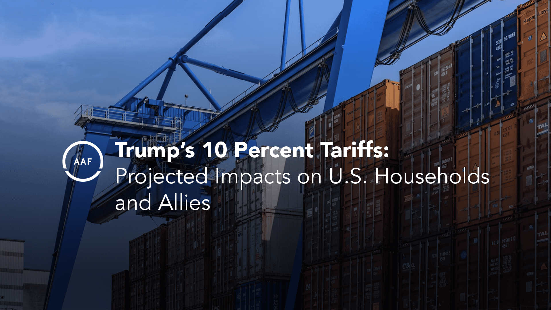 Trump’s 10 Percent Tariffs: Projected Impacts on US