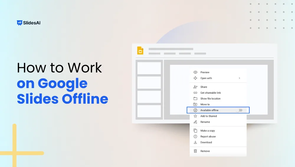 How to Work on Google Docs, Sheets, & Slides offline