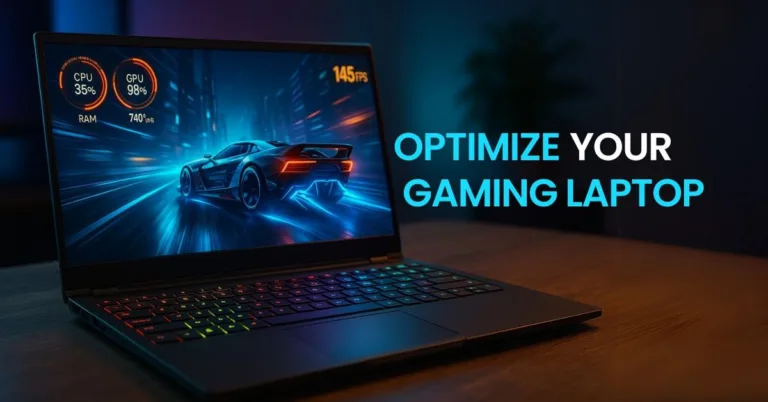 How to optimize your gaming laptop for maximum performance