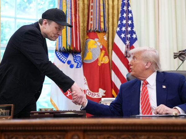Has social media master Trump finally been outmatched by Elon