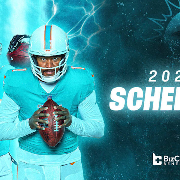 Miami Dolphins announce 2025 schedule presented by BizCare Benefits